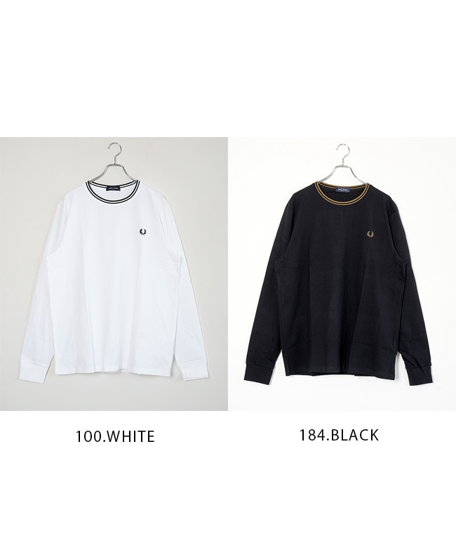 M9602]FRED PERRY(フレッドペリー) Twin Tipped Long Sleeve T