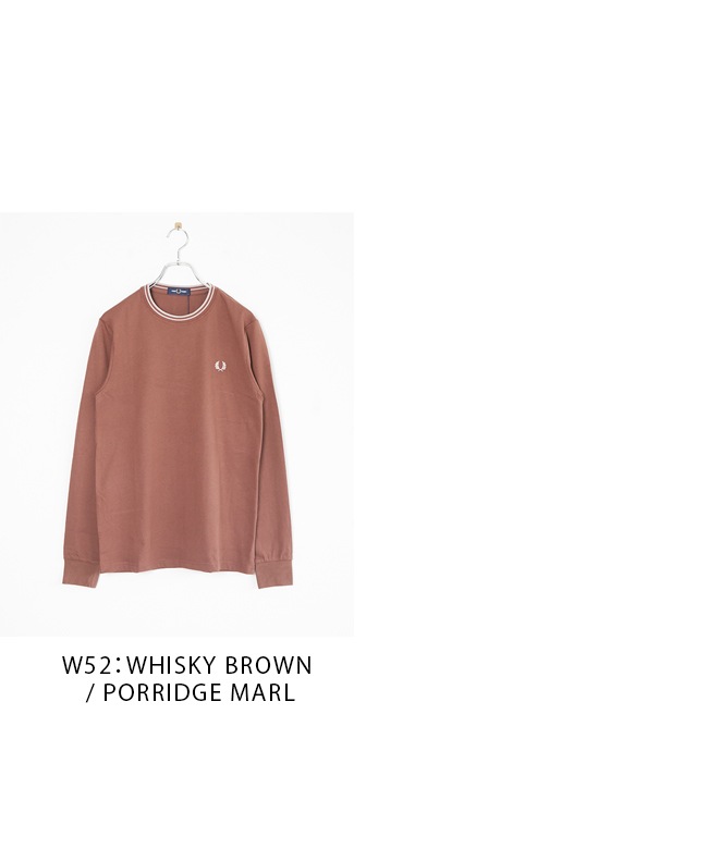 M9602]FRED PERRY(フレッドペリー) Twin Tipped Long Sleeve T