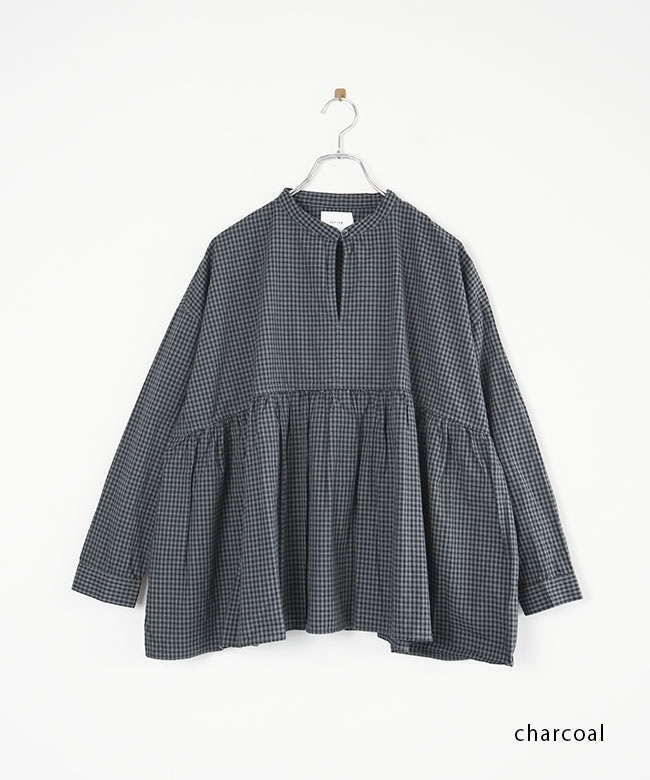 SALE 50%OFF】SETTEN(セッテン) 50/- ギンガムブロード 染料染め 
