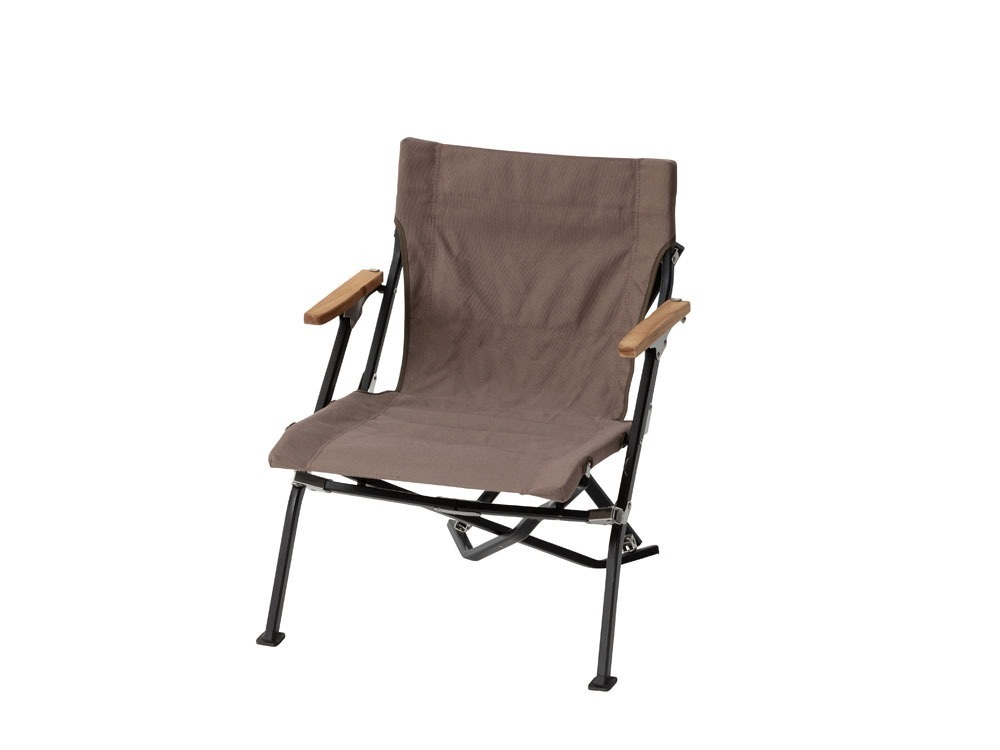 （美品）( peak) ローチェアショートグレー LV-093GY LV-093GY]snow peak (スノーピーク ) <br>ローチェアショート グレー