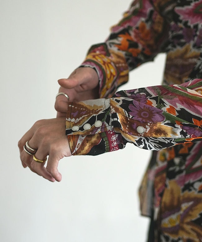 SALE 50%OFF】[QV299]NEEDLES(ニードルズ) Western Shirt - Printed