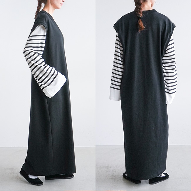 ◇[SMA-PEN VOP LONG]SOLAMONAT(ソラモナ)ペンネ天竺Vネックワイド  