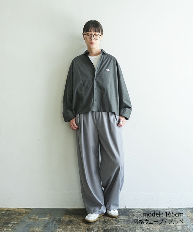 ◇[DT-B0399HCT]DANTON(ダントン) ハイカウントツイルドルマンスリーブ