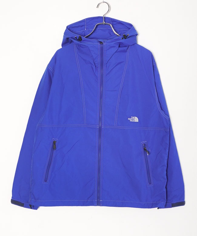 【ジャングルジャングル広陵店】THE　NORTH FACE　ノースフェイス コンパクトジャケット　ブルー 収納袋付き ◇【収納袋付き】THE NORTH FACE(ザ・ノース・フェイス) Compact