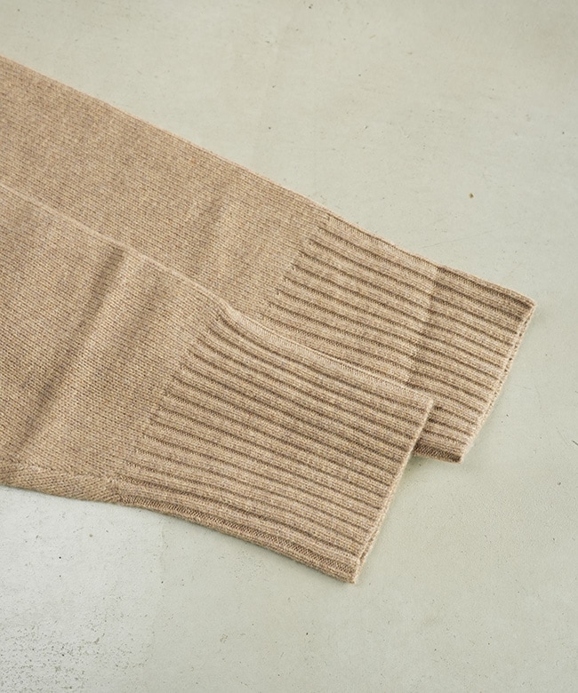 THE SHINZONE(ザ シンゾーン) WOOL KNIT ZIP CARDIGAN ウールニット