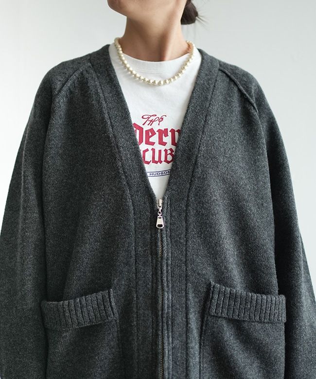 the shinzone / ニットカーディガン THE SHINZONE（ザ シンゾーン） カーディガン | COTTON LONG RIB