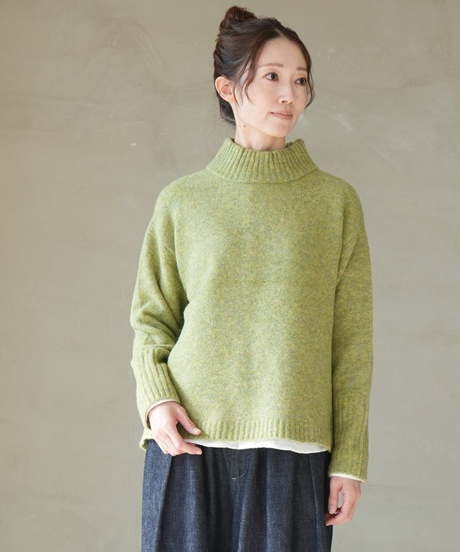 SALE 20%OFF】[551119]mao made(マオメイド)ヤクフィールハイネックA