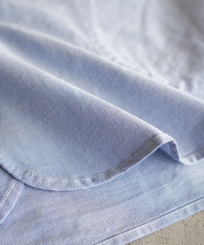 ◇DANTON(ダントン)Men's Oxford Band Collar Shirt メンズ