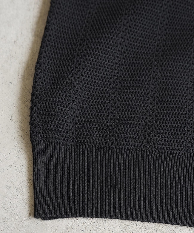 THE SHINZONE(ザ シンゾーン) MESH LACE KNIT CARDIGAN メッシュレース