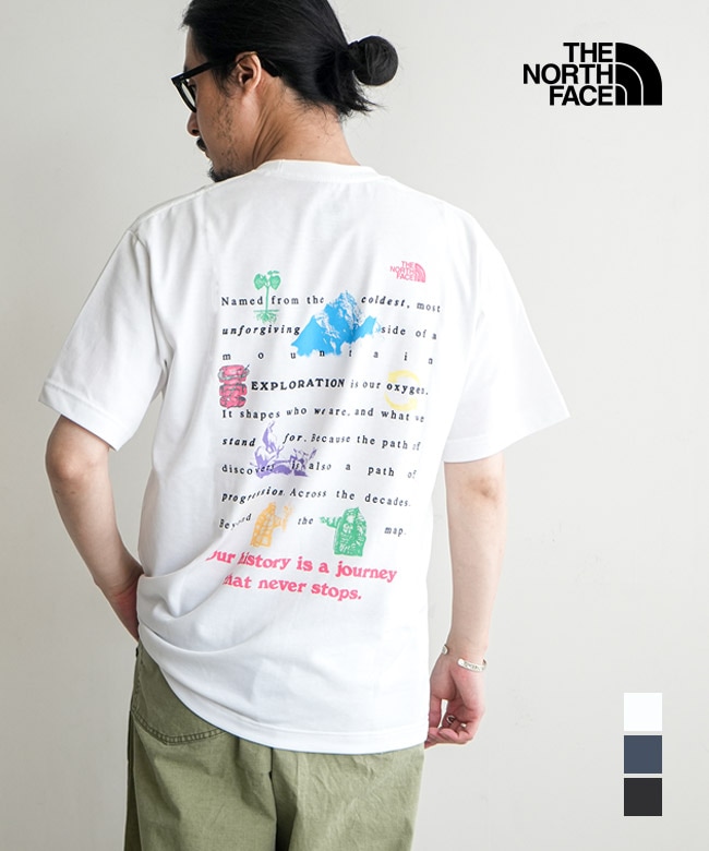 ◇THE NORTH FACE(ザ・ノース・フェイス) S/S Journey History Tee