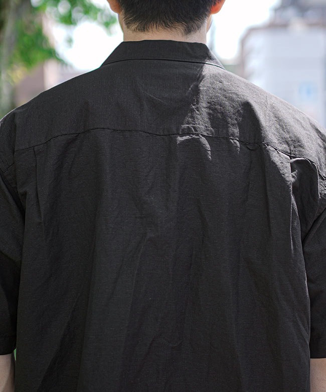 ◇DANTON(ダントン) SHORT SLEEVE SHIRT ショートスリーブシャツ 開襟