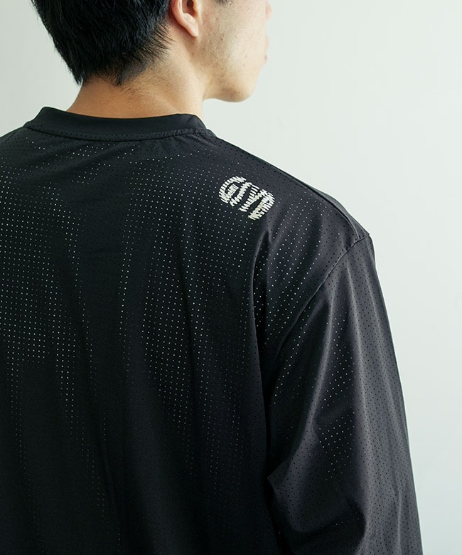 SALE 20%OFF】GSYBG(ジーエスワイビー) DRY DOT MESH TEE LS ドライ