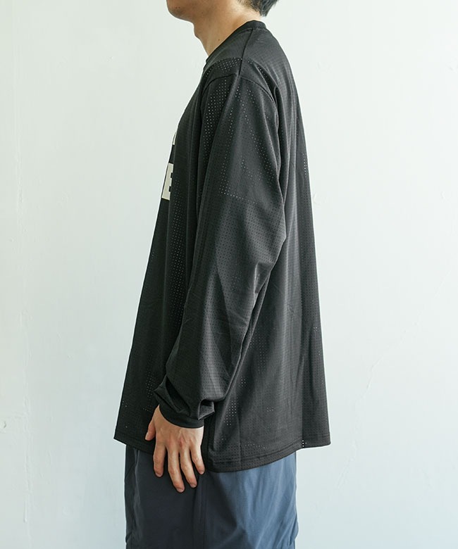 ◎◎GSYBG(ジーエスワイビー) DRY DOT MESH TEE LS ドライ ドット