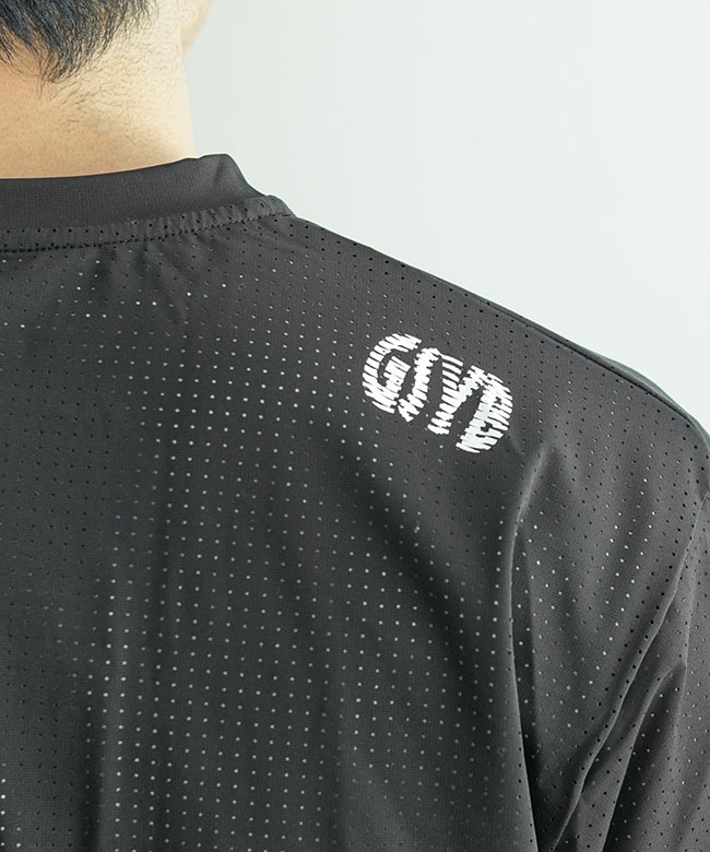 ◎◎GSYBG(ジーエスワイビー) DRY DOT MESH TEE LS ドライ ドット