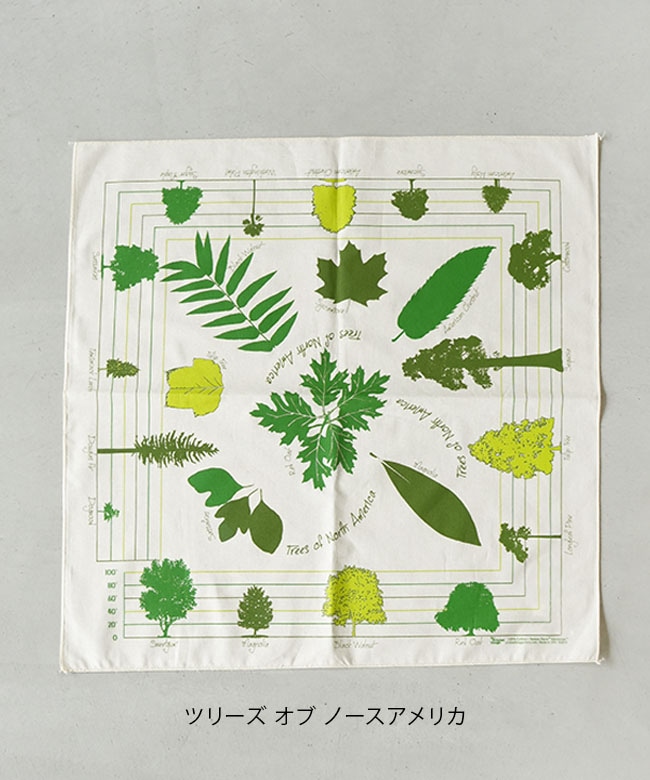 11180001]A&F(エイアンドエフ) ネイチャープリントバンダナ 雑貨