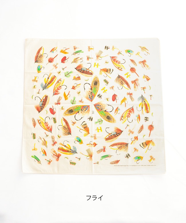 11180001]A&F(エイアンドエフ) ネイチャープリントバンダナ 雑貨