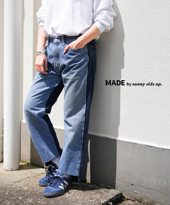 SR-213-005-mens]sunny side up(サニーサイドアップ) RE WIDE