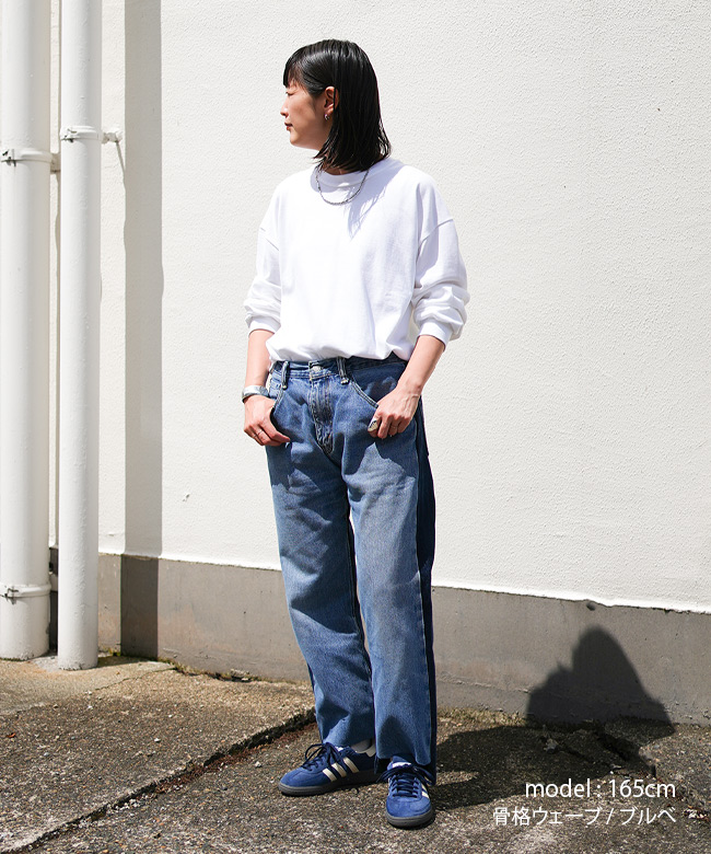 パンツ domini セール】y2k デザインストレートデニムパンツ（デニムパンツ