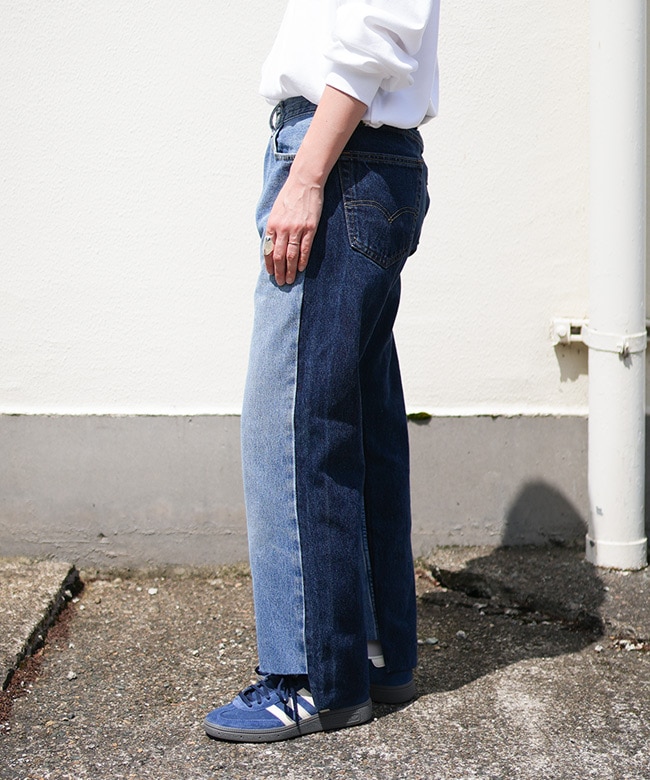 ゆぴさま❤️pagesになります。デニムリメイク デニムリメイク