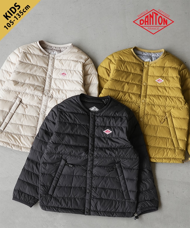 【新品】DANTON （ダントン）☆インナーダウンジャケットM SALE 10%OFF】◇[DT-A0047NNF]【保存袋付き】DANTON(ダントン