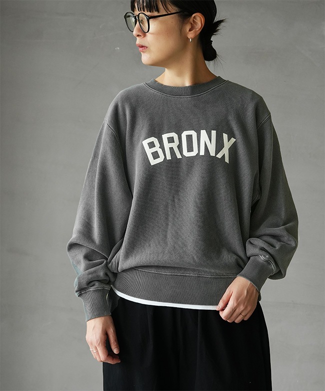 Johnbull 【ジョンブル】 ピグメントヘビーオンス裏毛ロゴ