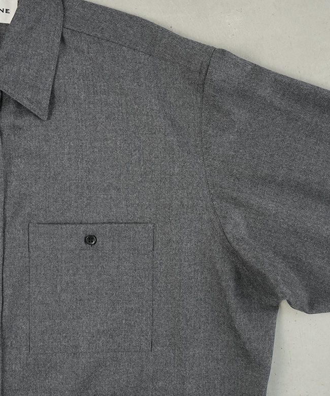 THE SHINZONE(ザ シンゾーン) WOOL DADDY SHIRT ウールダディシャツ