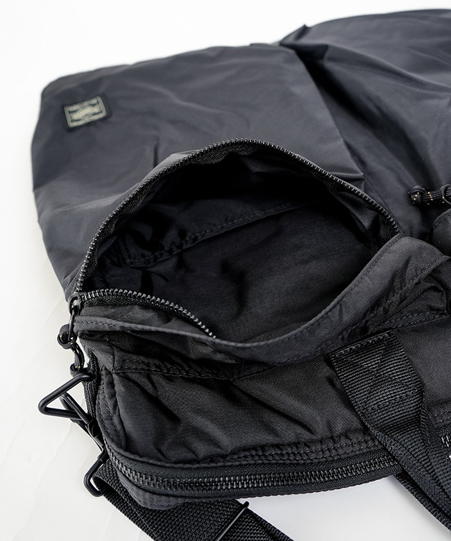 ショルダーベルト付属】PORTER(ポーター) PORTER FORCE 2WAY HELMETBAG