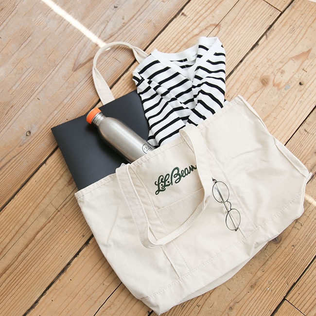 L.L.Bean(エルエルビーン) Grocery Tote with Long Handle グロー