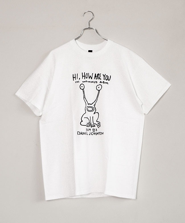 DANIEL JOHNSTON (ダニエル・ジョンストン) S/S TEE HI HOW ARE YOU