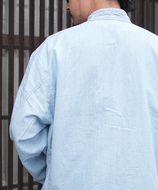 PC-005-3232]PORTER CLASSIC(ポータークラシック) SHAWSHANK CHAMBRAY
