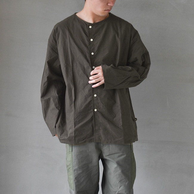 新品✨ EEL Products Chee Chee shirt チャコール　M EEL Products(イールプロダクツ)Chee Chee(チーチー) [E-22567