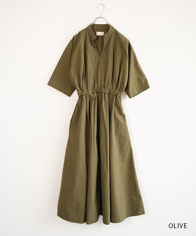 MEYAME メヤメ COTTON DRESS ロングワンピース コットン100 メヤメ ロングワンピース コットンワンピース COTTON DRESS