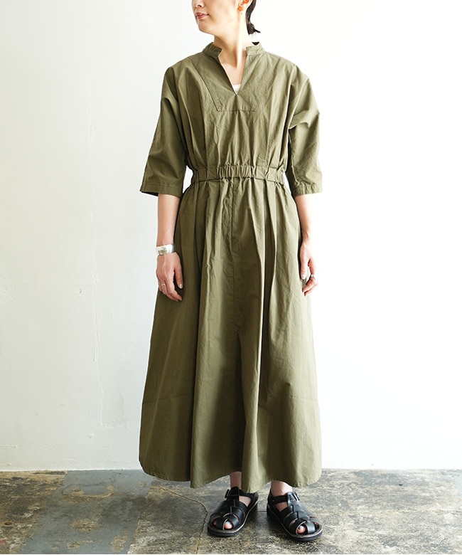 MEYAME メヤメ COTTON DRESS ロングワンピース コットン100 メヤメ ロングワンピース コットンワンピース COTTON DRESS