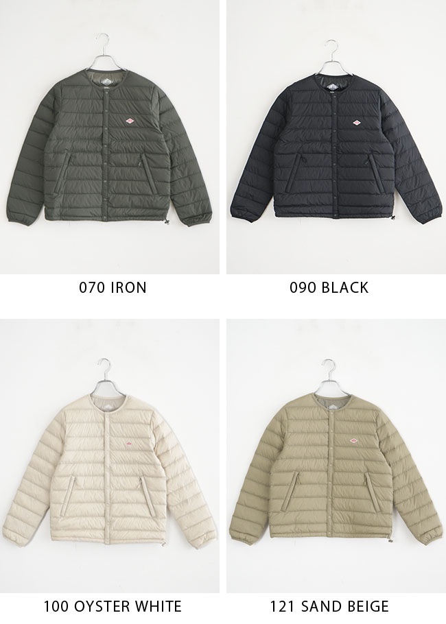 DANTON ＊インナーダウンジャケット＊ M 収納袋付き　ベージュ DANTON（ダントン）の「DANTON / インナー ダウン ジャケット