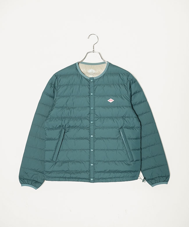 ◇【収納袋付き】DANTON(ダントン) クルーネックインナーダウン