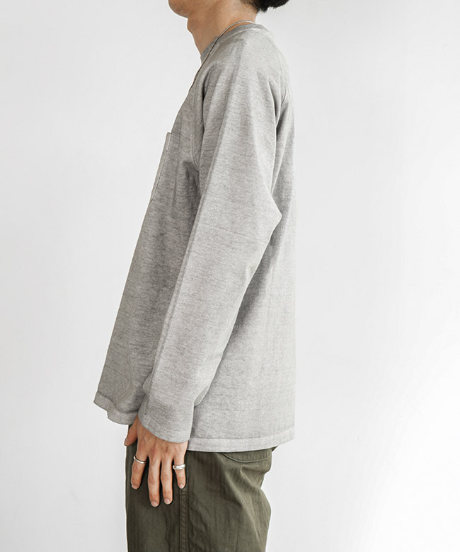 GOLT1805]GOOD ON(グッドオン) L/S HEAVY RAGLAN POCKET TEE