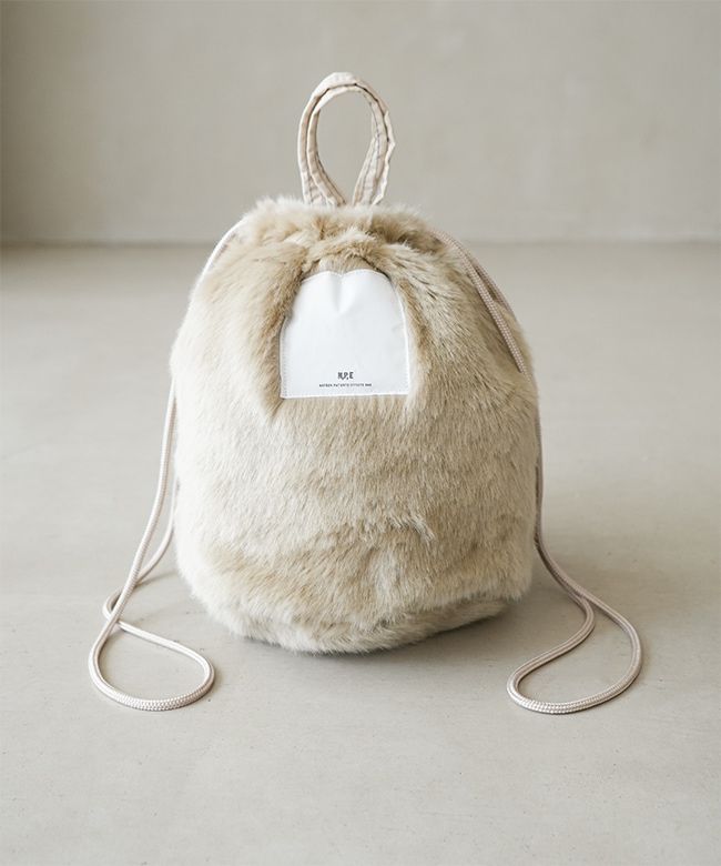 SALE 50%OFF】[NPE02-3026]N,P,E/NAPRON(エヌピーイー/ナプロン) FAUX