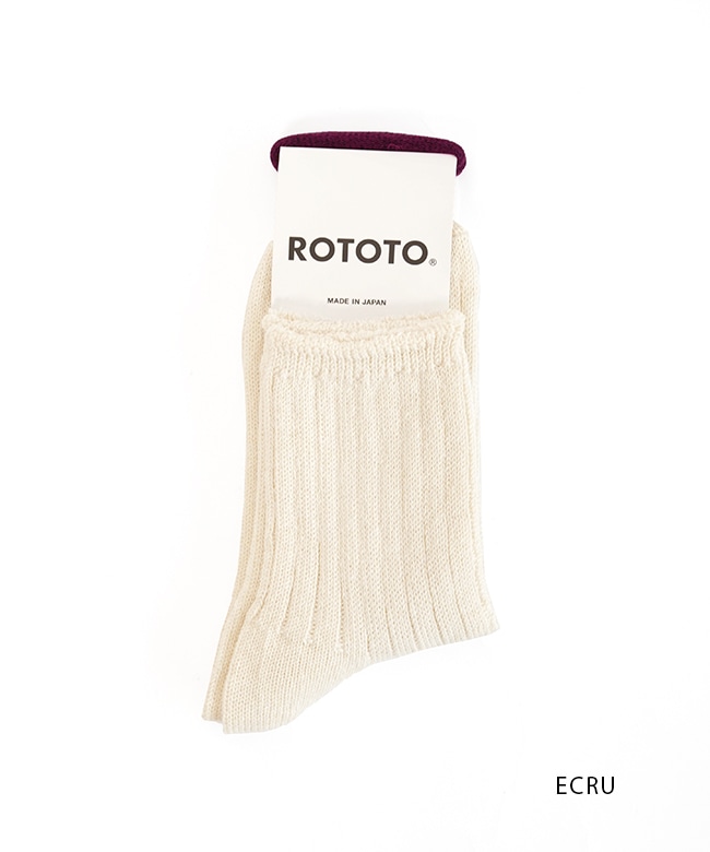 R1462]ROTOTO(ロトト) LINEN COTTON RIBBED ANKLE SOCKS/ソックス/靴下