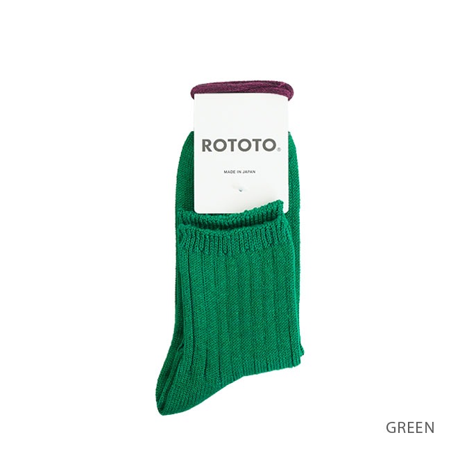 R1462]ROTOTO(ロトト) LINEN COTTON RIBBED ANKLE SOCKS/ソックス/靴下