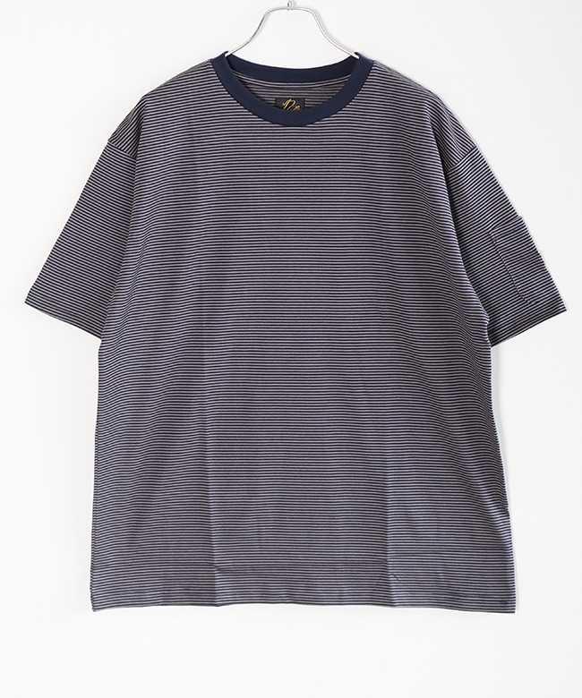 NEEDLES(ニードルズ) S/S Crew Neck Tee - Cotton Stripe Jersey