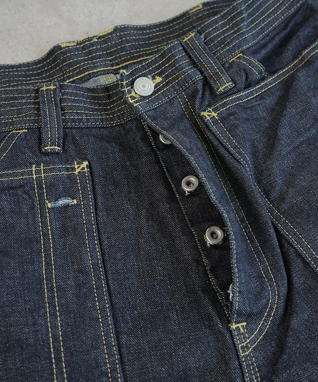 SASSAFRAS(ササフラス) FALL LEAF GARDENER PANTS 13.5oz Denim
