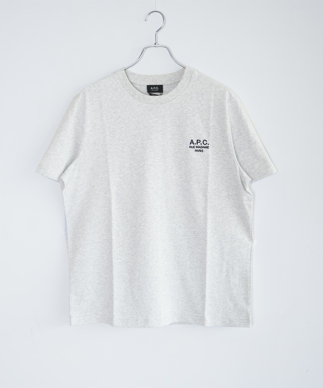 A.P.C.(アー・ペー・セー) T-SHIRT STANDARD RUE MADAME -JERSEY BIO
