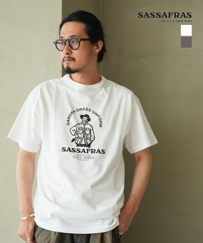 SASSAFRAS (ササフラス) G.D.U.Bros T 1/2 (G.D.U ブロス Tシャツ