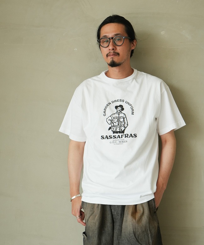 SASSAFRAS (ササフラス) G.D.U.Bros T 1/2 (G.D.U ブロス Tシャツ