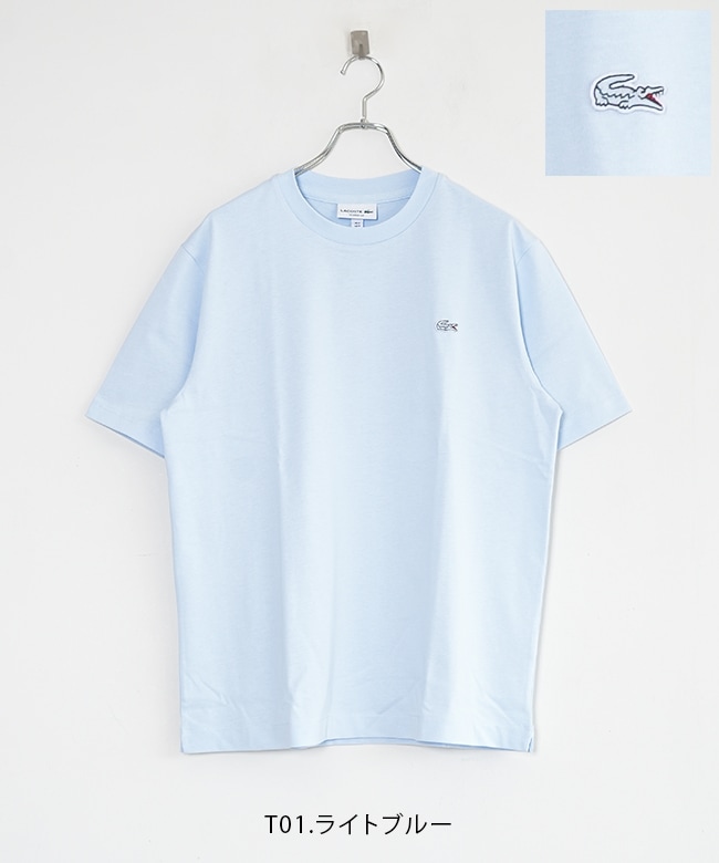 TH5582-99]LACOSTE(ラコステ) アウトラインクロッククルーネック