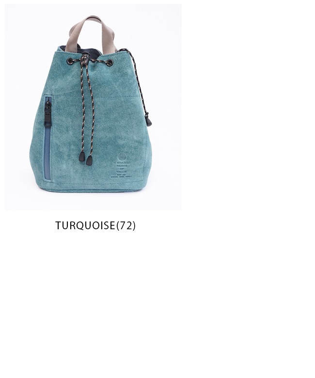 091754] AS2OV(アッソブ) WATER PROOF SUEDE DRAWSTRING BAG / 巾着