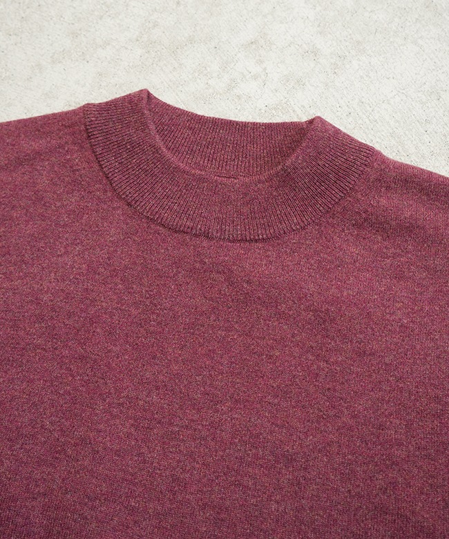 SALE 50%OFF】crepuscule (クレプスキュール) Moc Neck P/O Knit