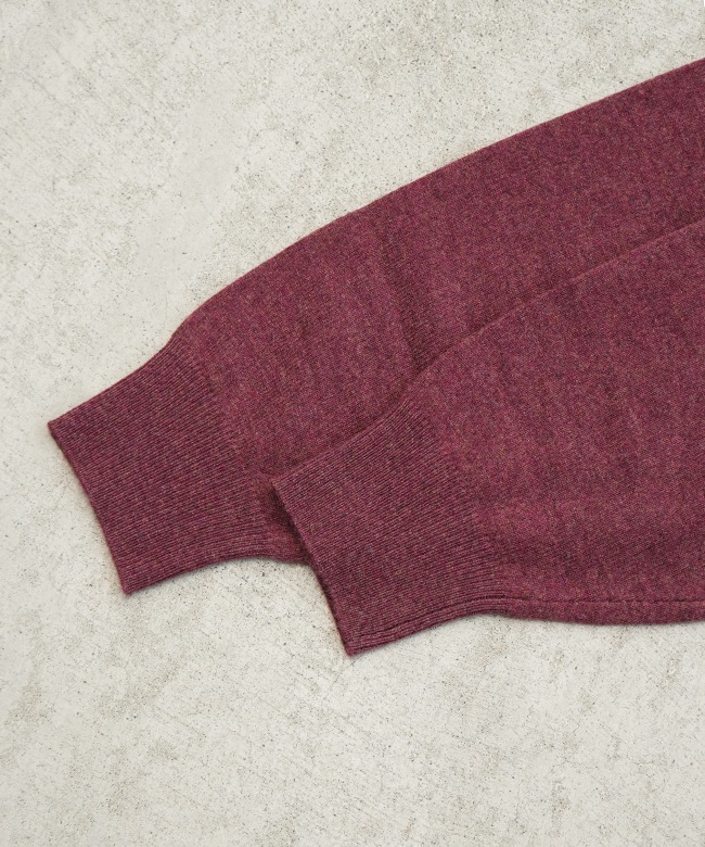 SALE 50%OFF】crepuscule (クレプスキュール) Moc Neck P/O Knit 