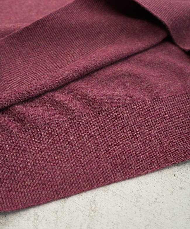 SALE 50%OFF】crepuscule (クレプスキュール) Moc Neck P/O Knit 