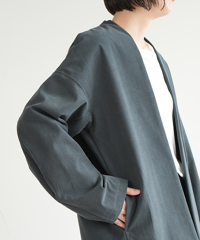 FIRMUM フィルマム 2024AW グロッシーコーデュロイ カーディガン FIRMUM フィルマム 2024AW グロッシーコーデュロイ カーディガン